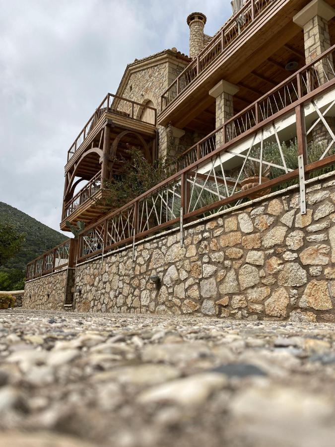 Two-Storey Mansion At The Sea Arkadiko Chorio ภายนอก รูปภาพ