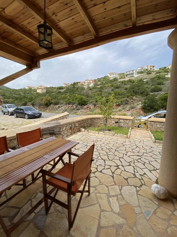 Two-Storey Mansion At The Sea Arkadiko Chorio ภายนอก รูปภาพ