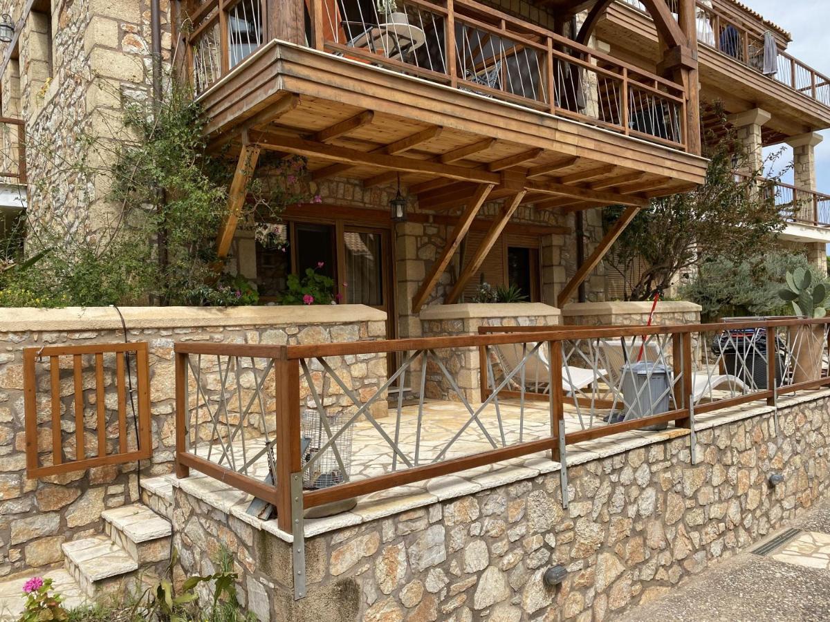 Two-Storey Mansion At The Sea Arkadiko Chorio ภายนอก รูปภาพ