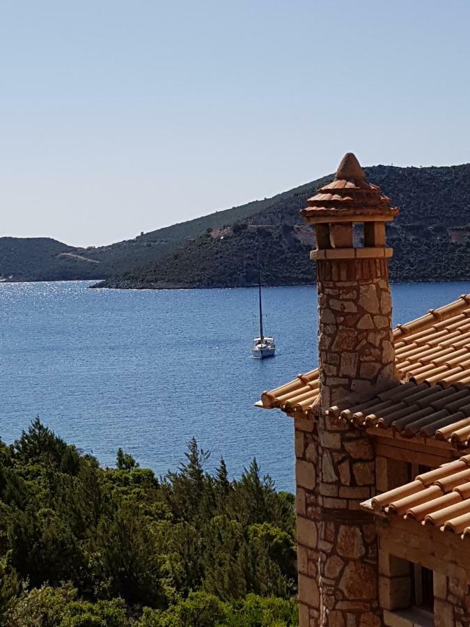 Two-Storey Mansion At The Sea Arkadiko Chorio ภายนอก รูปภาพ